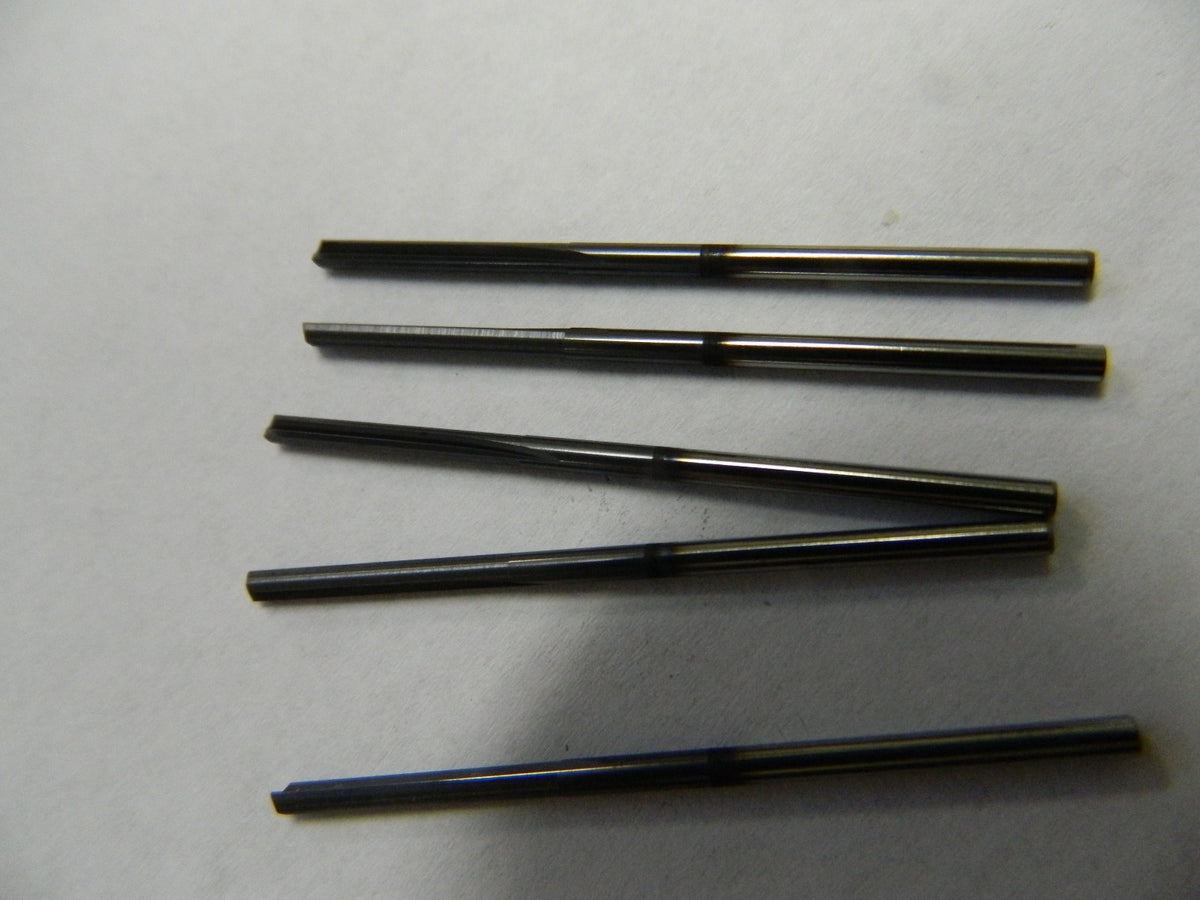 SGS Tools 2-Flute 106 #47 x 3/4" x 1-3/4" Drill Bits Qty. 5  56256