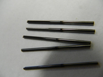 SGS Tools 2-Flute 106 #47 x 3/4" x 1-3/4" Drill Bits Qty. 5  56256