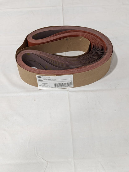 3M 707E x P220 Grit x 42.000" OAL Ceramic Cloth Belt Qty 50 7010516568