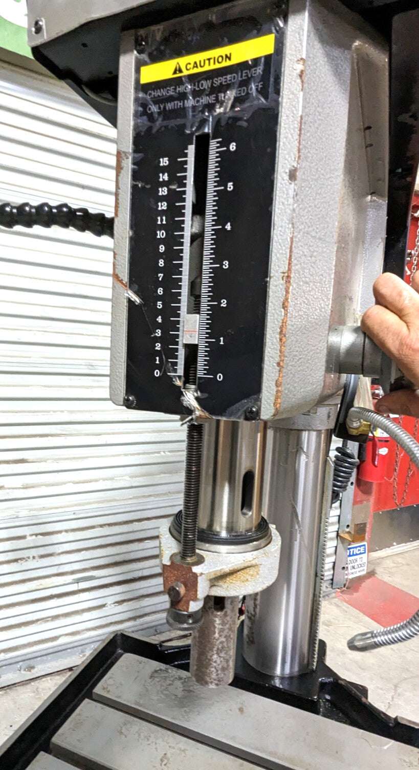 JET  20" Drill & Tap Press JDP-20EVST-230  3MT, 230V 1PH  354225 Scratch & Dent
