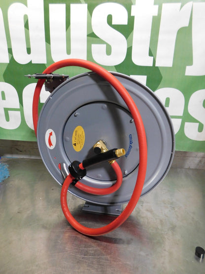 PRO-SOURCE Spring Retractable Hose Reel 1/2" ID Hose 50' 2810055010 PARTS/REPAIR