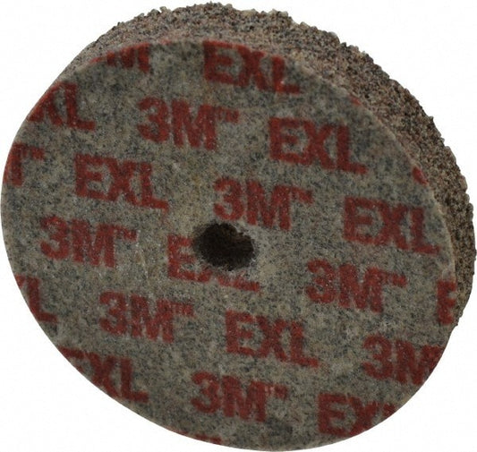 3M Deburring Wheel: 3" Dia, 1/2" Width, 3/8" Hole Qty 20 61500128394