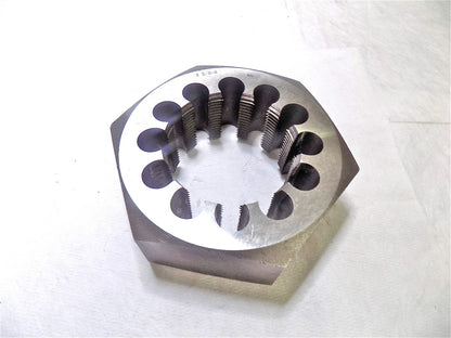 Interstate Hex Rethreading Die 3-5/8-8 UNS 2.25" Carbon Steel 365-3585