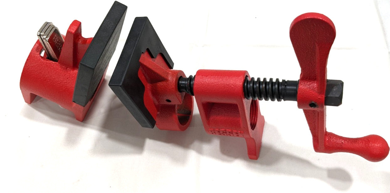 BESSEY Clamping Fixture  3/4" Pipe  2-3/8" Throat Depth  PC34-2