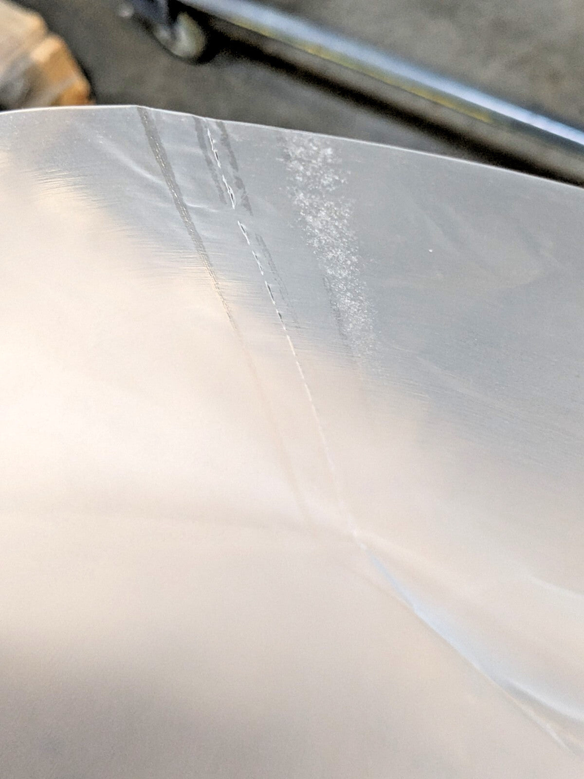 1 ROLL OF 200 Poly Bags Clear w/Perforations 24" X 77" 0.0015 Mil A010459