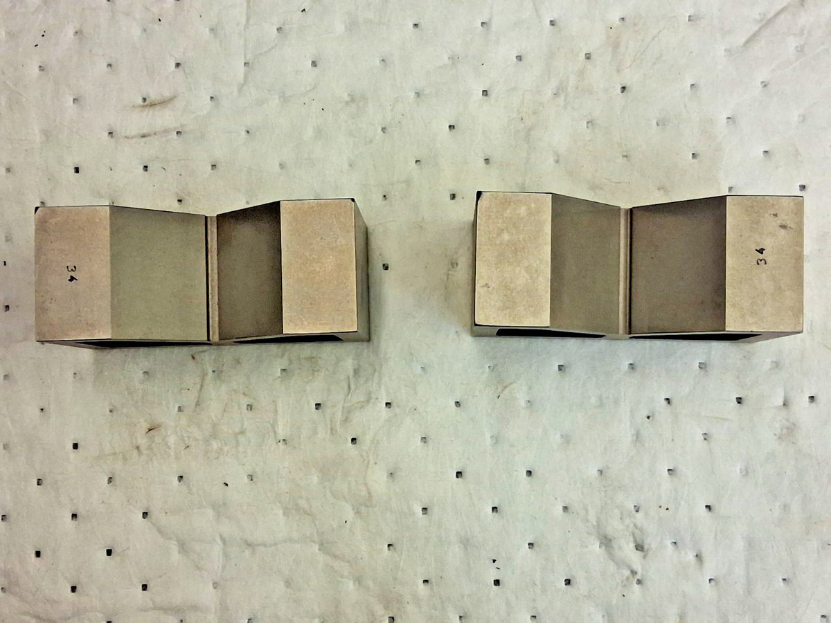 SPI V-Blocks QTY2 3-1/16" Max Cap 90 Deg V Angle AVB0646