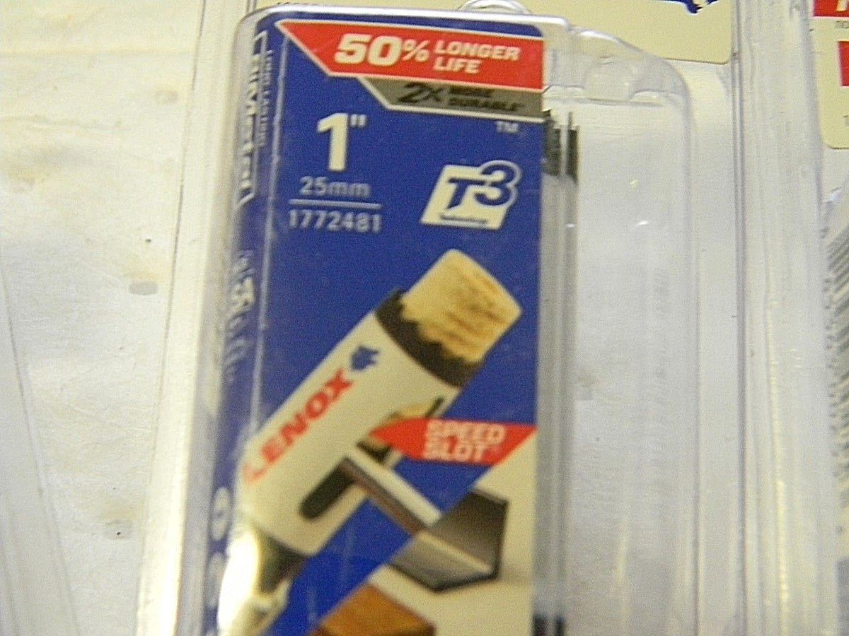Lenox 1" x 1-9/16" Cutting Depth Hole Saws 6 Pack 1772481