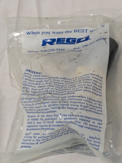 Rego Line Station Valve, W/Cap And Chain- 7161V