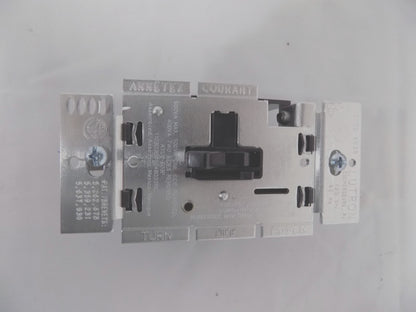 Lutron AYLV-603P-BL Magnetic Low Voltage Toggler Dimmer 600-Watt/3-Way Black