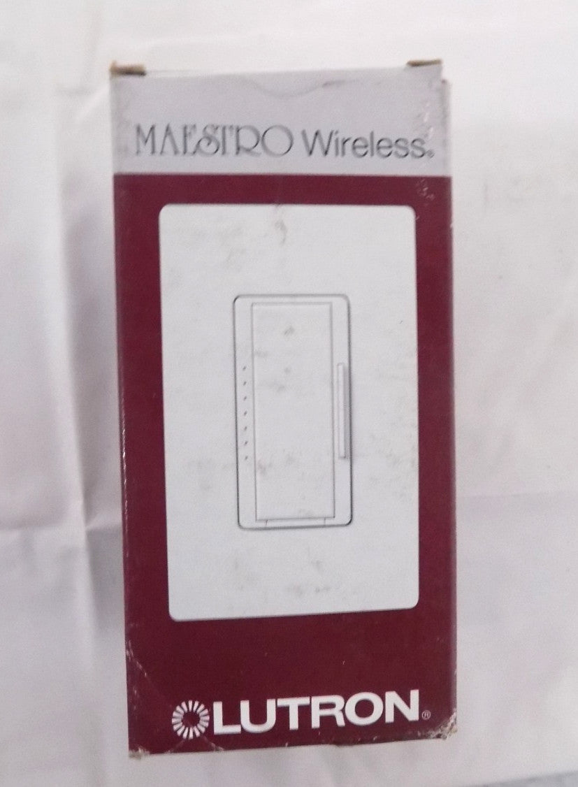 Lutron Maestro Wireless Digital Fade Dimmer Switch MRF2-10D-120-WH White