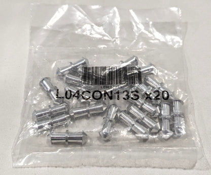 FENNER DRIVES Conveyor Belt Fasteners for 1/2"Dia Belt *Pack of 20* L04CON13S