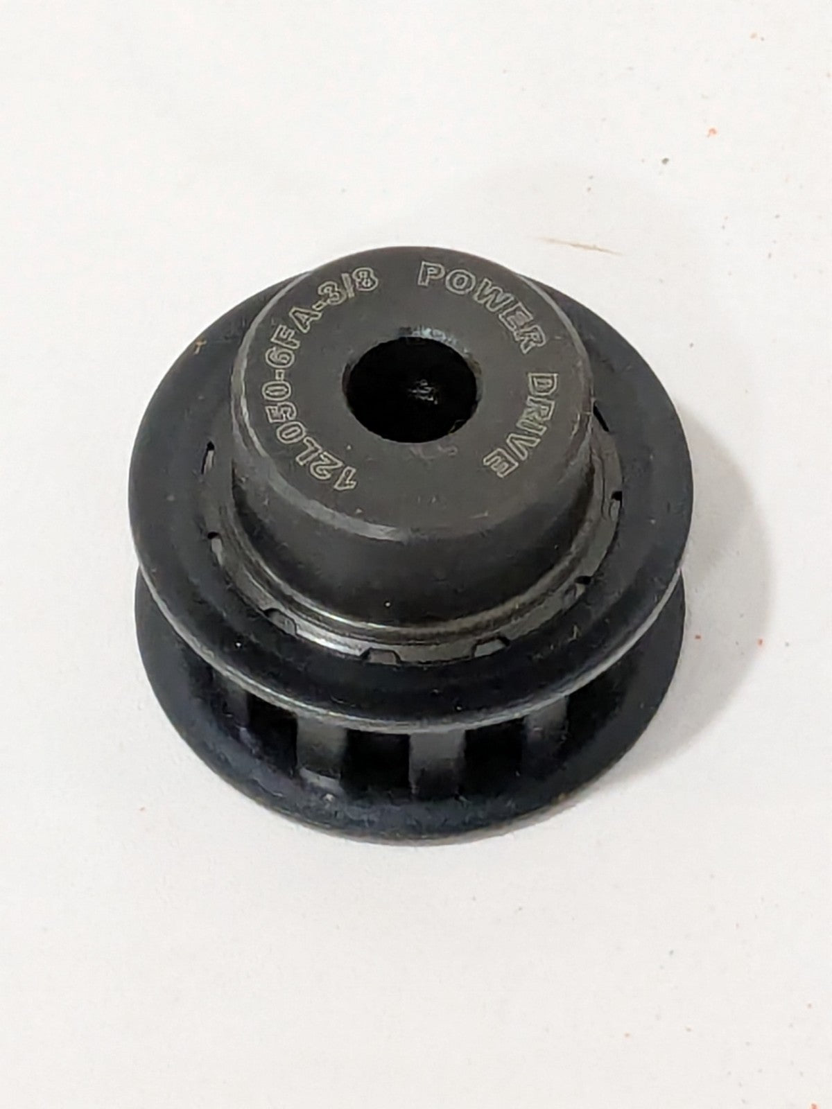 Hub & Flange Timing Belt Pulley12 Tooth, 3/8" ID x 1.402" OD 12L050-6FA-3/8