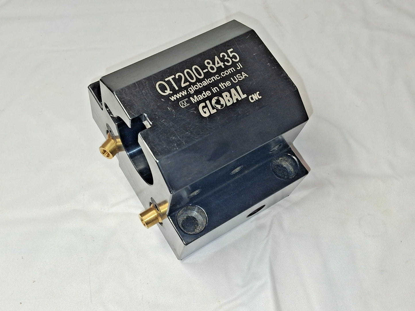 Global CNC Industries 1-1/2" Max Cut Turret ID Tool Block QT200-8435