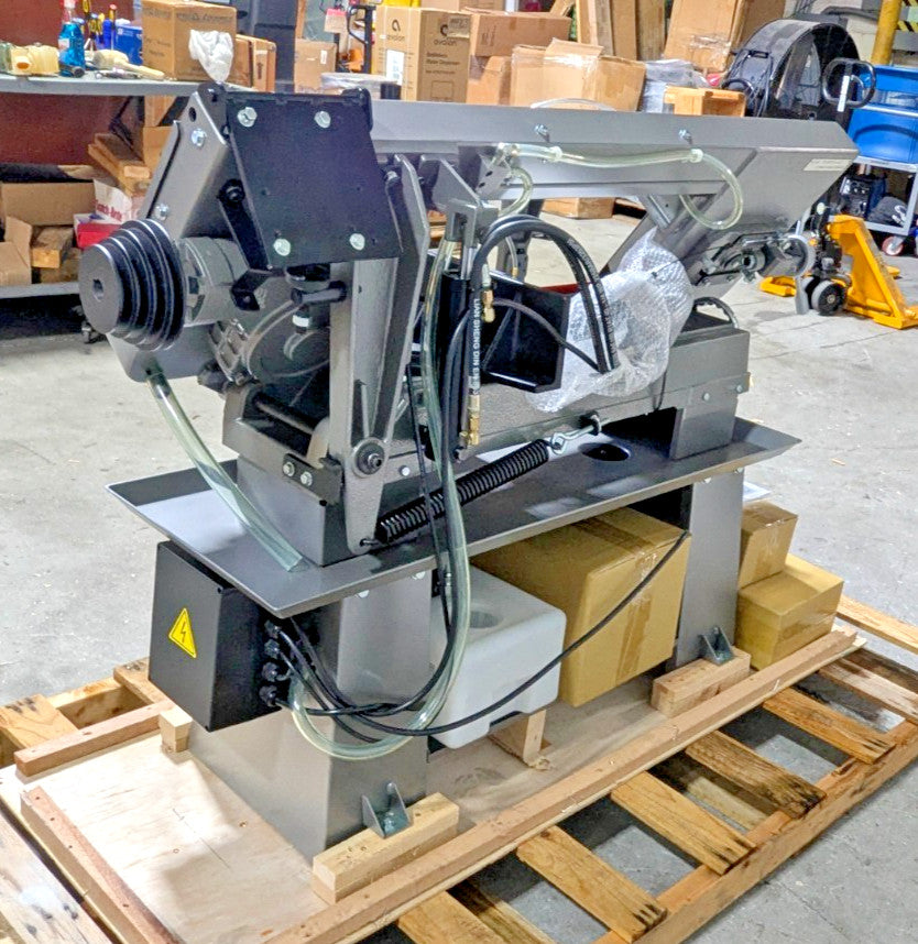 JET J-7015 8"x13" Horizontal Bandsaw  115/230V  1-1/2HP  Step Pulley D