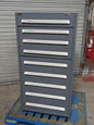 Vidmar Modular Storage Cabinet 9 Drawer 59" x 30" x 28" Scratch N