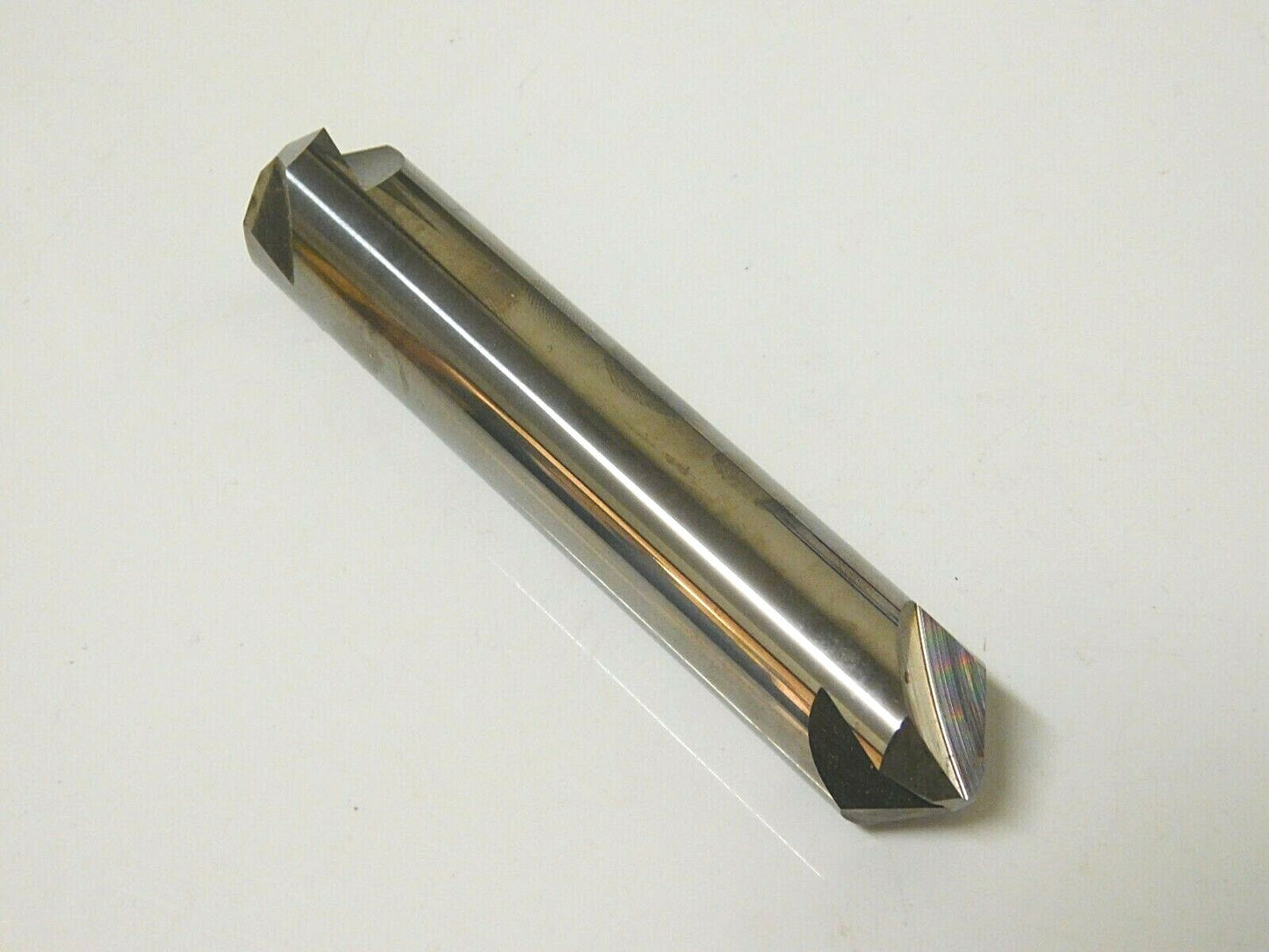 Melin Tool Double End Countersink Carbide 3/4" Diam x 100º 4FL DC4DP-3/4-10