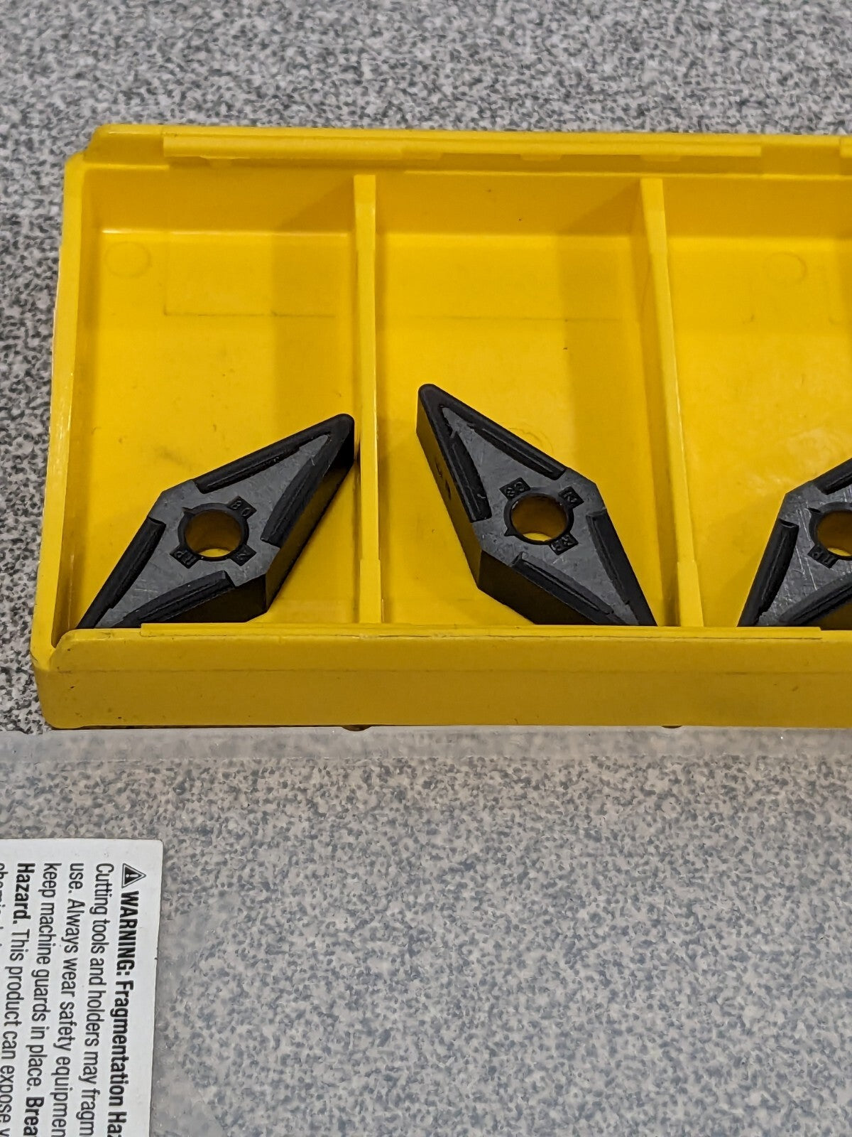KENNAMETAL Turning Insert: VNMG332RP KCK15, Solid Carbide Qty 5 3752067