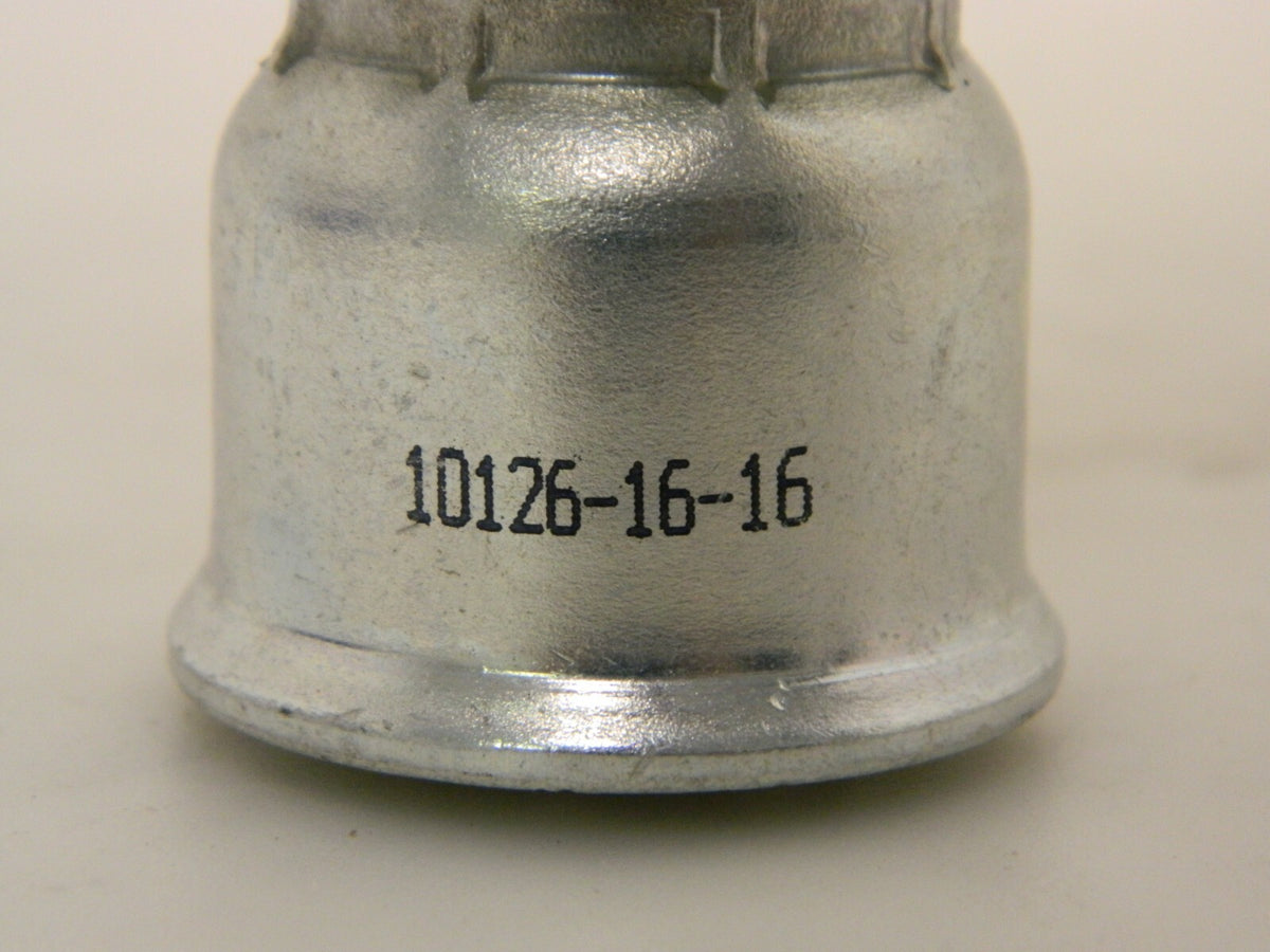 Parker 1 x 7/8 Male NPTF Male Pipe Rigid 26 Series Fitting Qty 10 10126-16-16