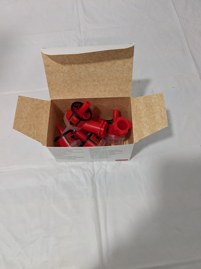 3M Accuspray Atomizing Head, 16609, Red, 2.0 mm, 4 per kit 7000045543