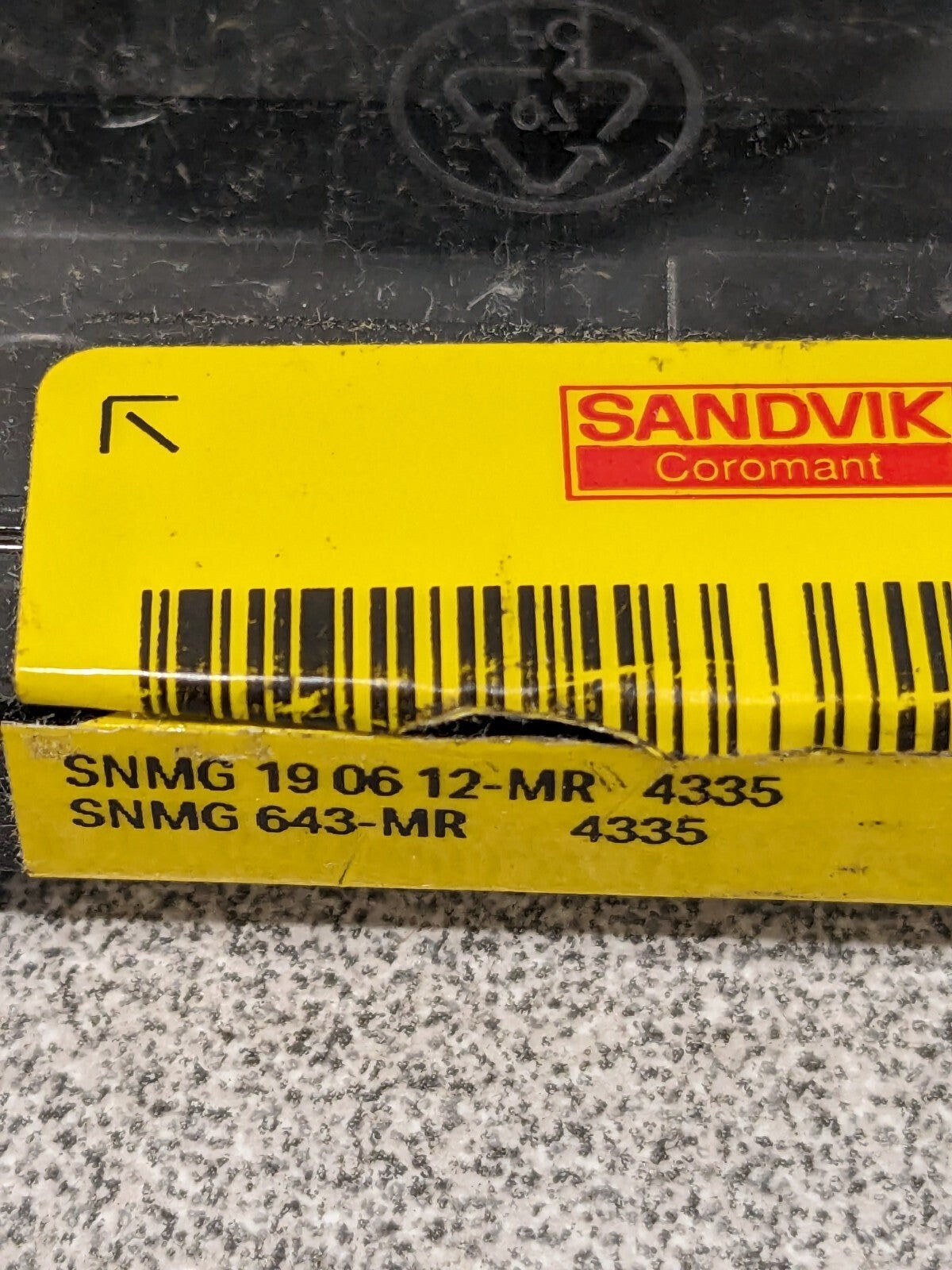 Sandvik Turning Insert: SNMG643-MR 4335, Solid Carbide Qty 3 7080810