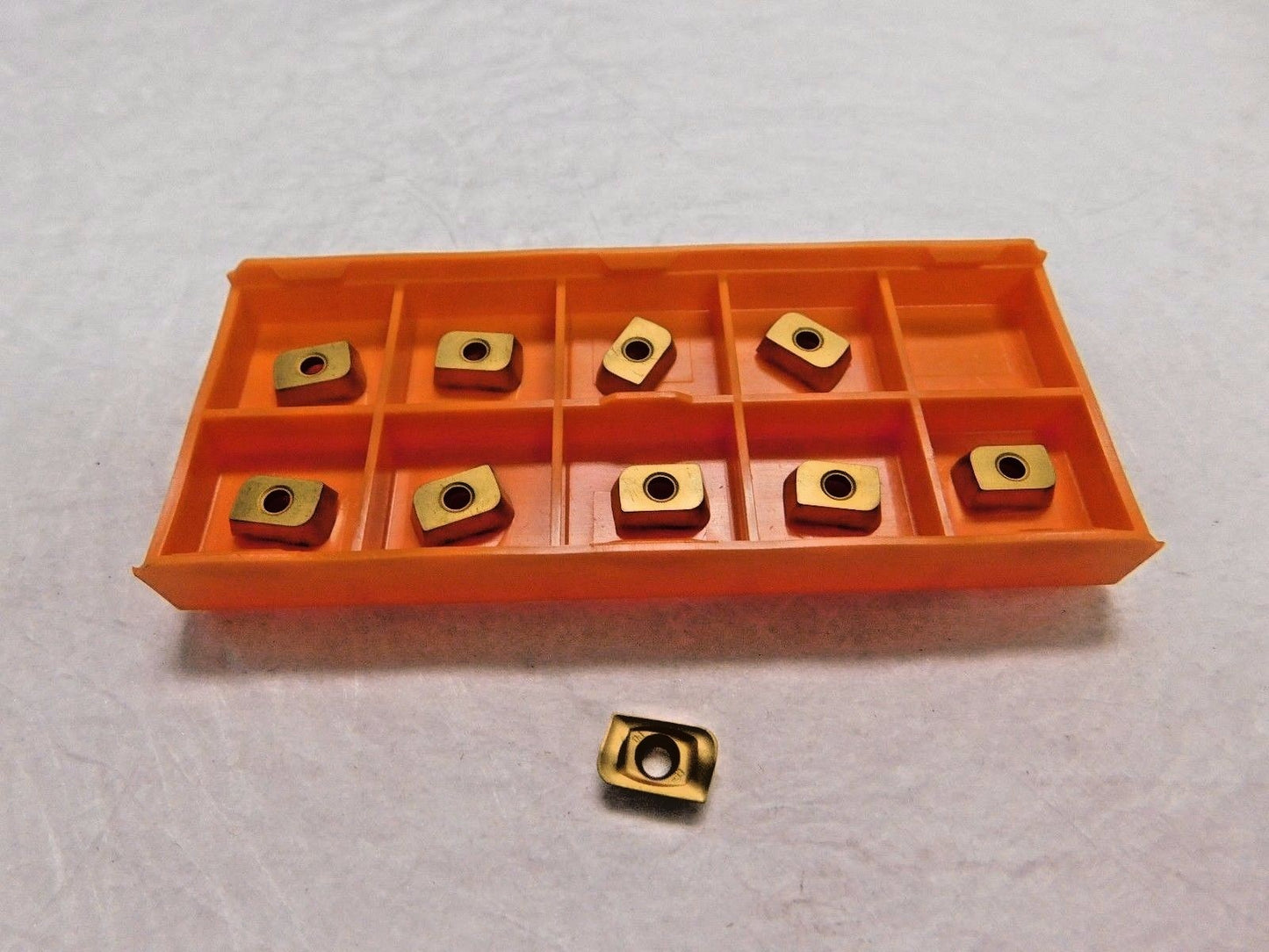 Hertel Carbide Milling Inserts Chipbreaker Grade HP225M Qty 10 84740778