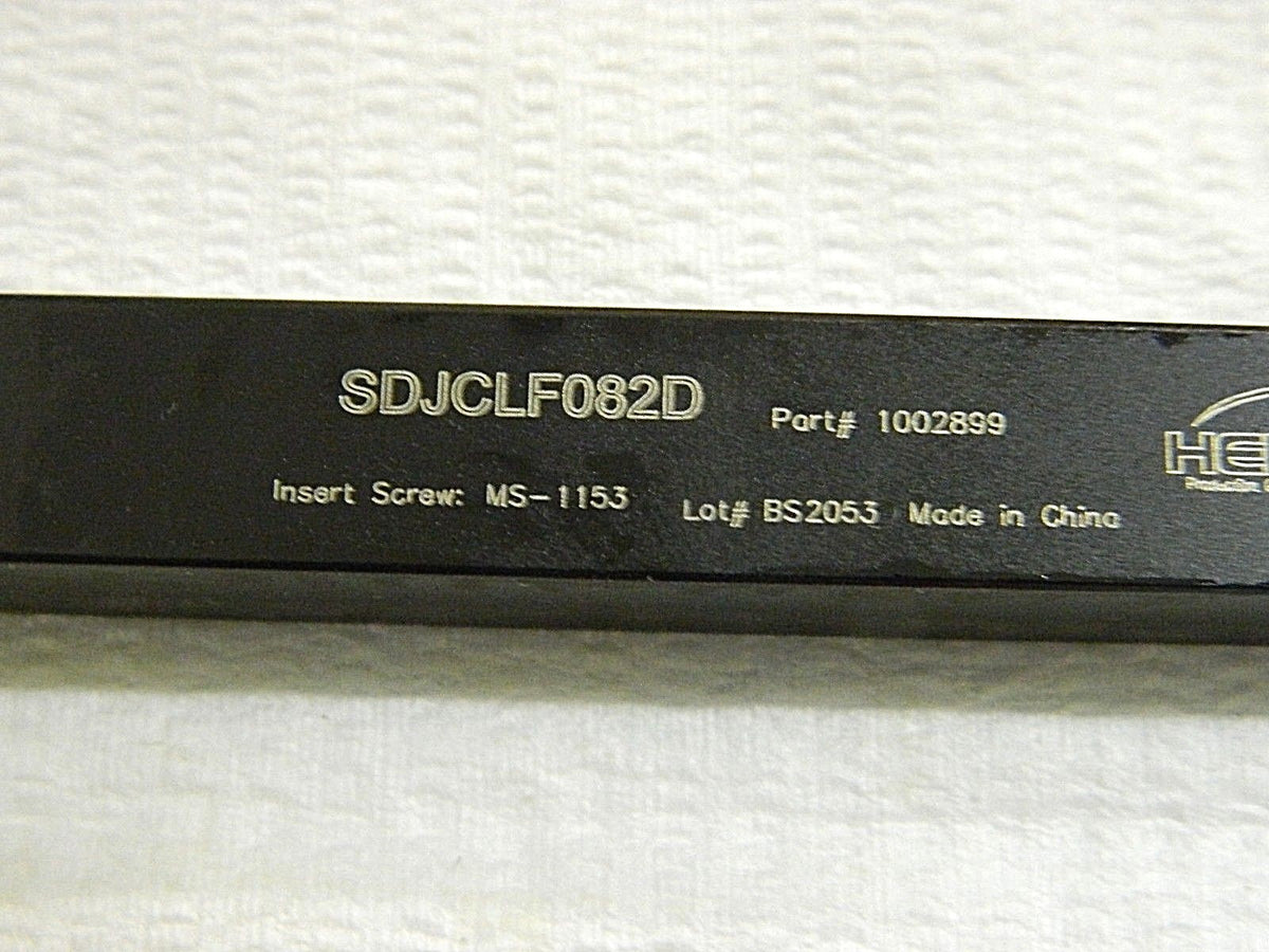 Hertel Positive Rake Indexable Turning Toolholder 1/2" x 1/2" SDJCLF082D 1002899