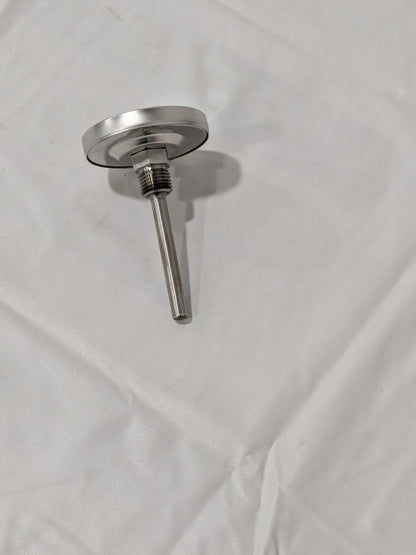 WIKA Bimetal Dial Thermometer: 0 to 200 ° F, 2-1/2" Stem Length 20025D005G2