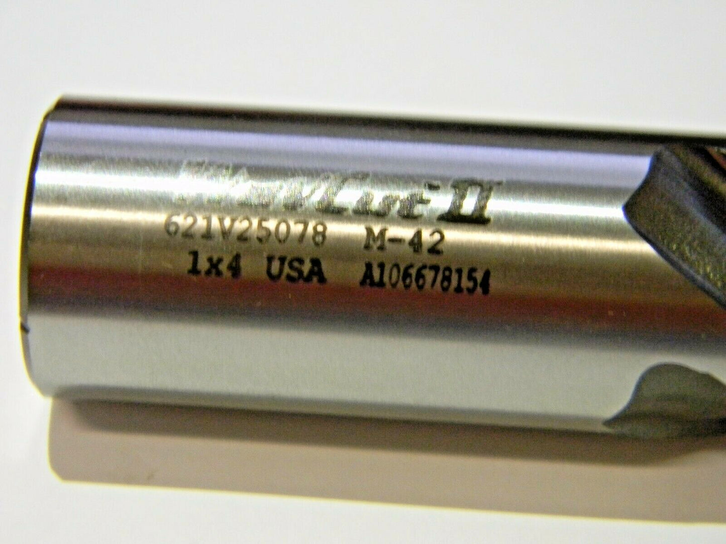Widia WavCut II End Mill 1" x 4" x 6-1/2" M42 4FL Cobalt 621V2507