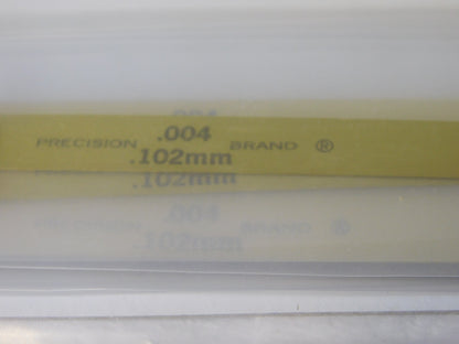 Precision Brand 0.004 Brass Thickness Gage 1/2 x 12 Blades (Pack of 12) 76235