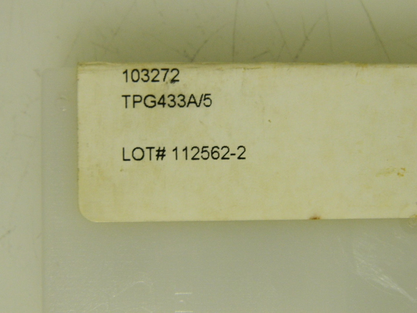 Pro-Grade Carbide Inserts 10 Pack TPG433A/5 103272