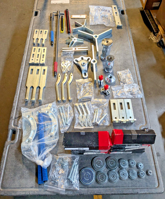 Proto-Ease Master Puller Set J4235A INCOMPLETE