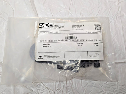 ADB Hoist Rings Flip-Flop Hoist Ring Screw-On 5/16"-18 2000 Lb Capacity 34030S