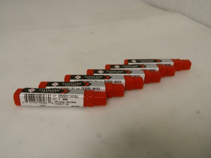 Cleveland Twist Drill C52566 #36 118° TICN QPM Jobber Drills Qty 6 C52566