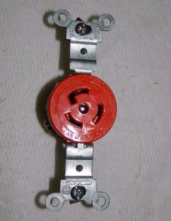 Leviton Self Grounding Receptacle 125 VAC 15A 5-15R NEMA #4710-IG