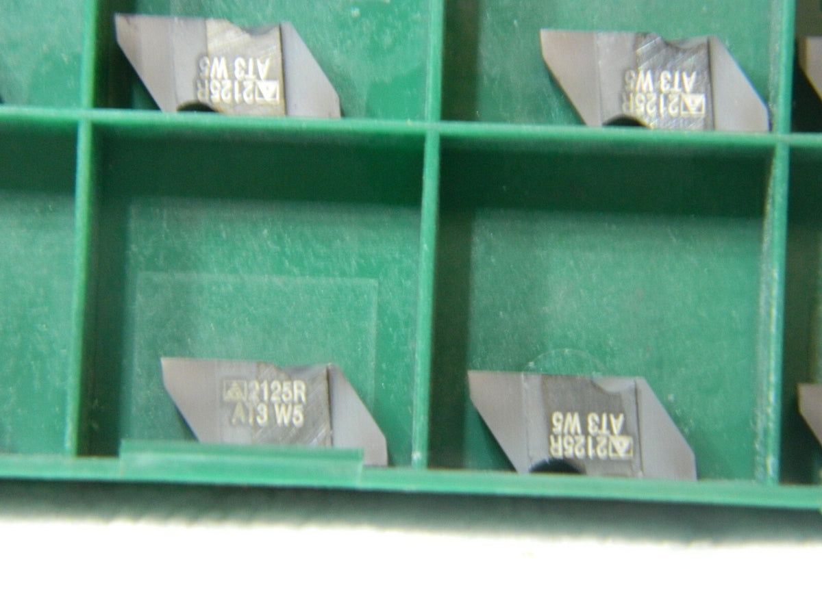 Tool-Flo Carbide Grooving Insert FLG2125 AT3 1/8" Cut Width Qty 10 562825RA
