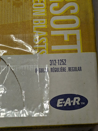 3M  Earplugs: 33 dB, Foam, Bullet, Roll Down, Uncorded Qty 200 7000002304