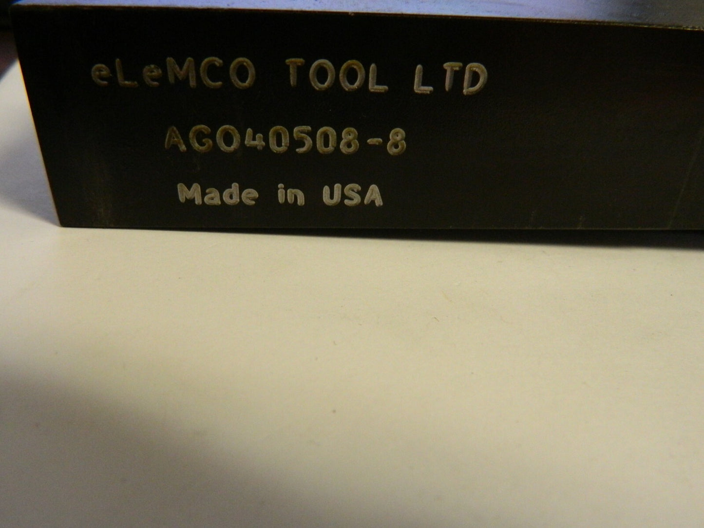 Elemco Tool Special Relief Indexable Grooving Bar Left Hand  AG040508-8
