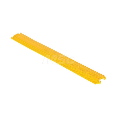 Vestil 40" Long x 5-1/2" Wide x 3/4" High, Rubber Ramp Cable Guard MRHR-39-YL