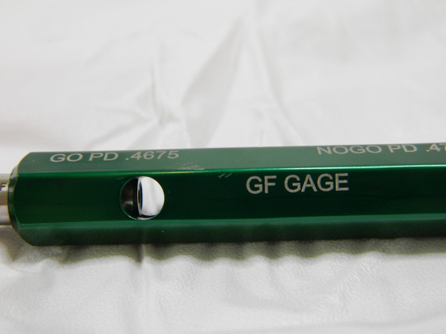 GF GAGE Plug Thread Gage: 1/2-20 Thread, 2B Class, Go & No Go 55318273