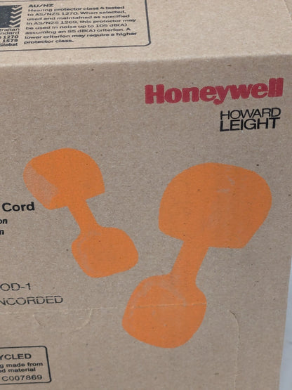 (100 Pairs) Howard Leight Earplugs: 28 dB, Foam, Push-In, Uncorded TRUSTFITPOD-1