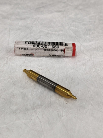 Keo Combo Drill & Countersink: #3, 1/4" Body Dia, Solid Carbide 19305-TIN