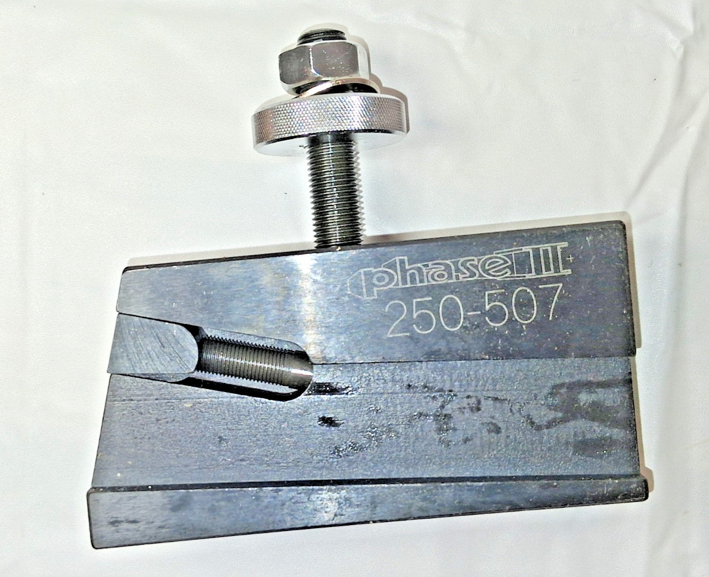 Phase II Lathe Tool Post Holder Series DA #7 Universal Parting Blade 250-507