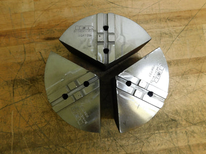 H & R Mfg Round Soft Lathe Chuck Jaws 8" Chuck Cap HR-8MEH-4-CI