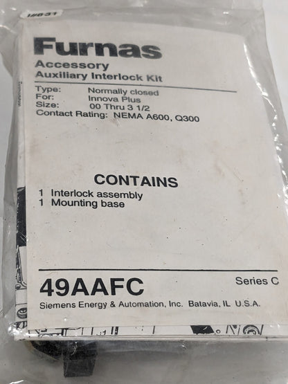 FURNAS: AUXILIARY SERIES C SIZE 00-3 1/2 49AAFC