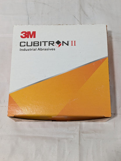 (50) 3M Hook & Loop Disc: 6" Dia, 80G, Coated, Precision Shaped Ceramic 86852