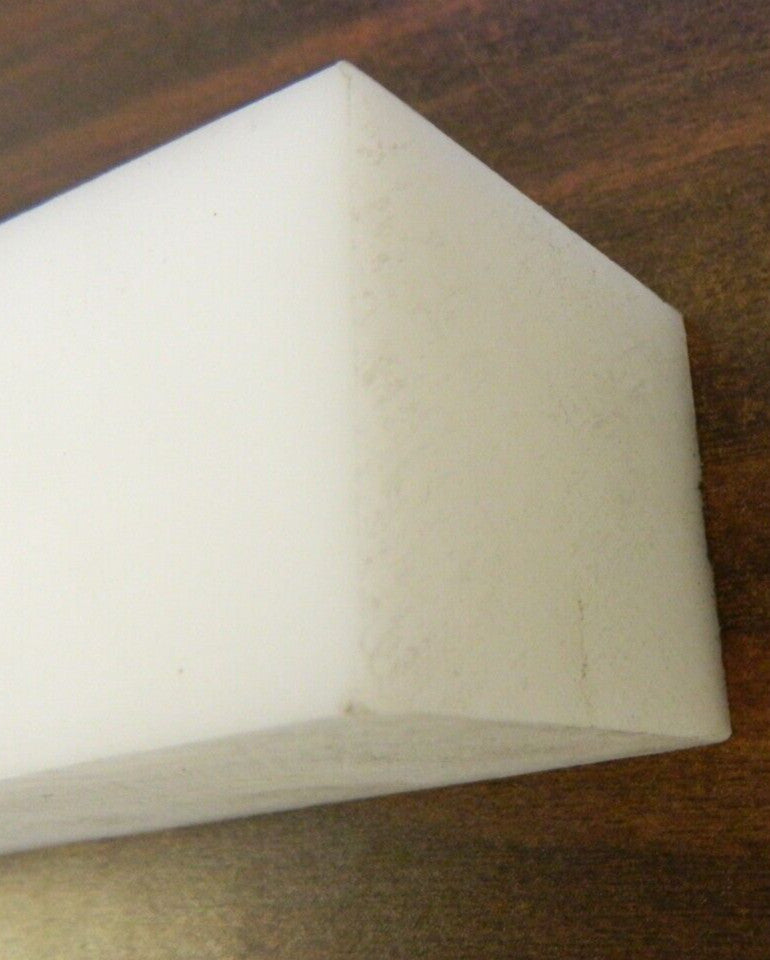 Plastic Bar: Acetal, 2" Thick, White BULK-PS-AC-178