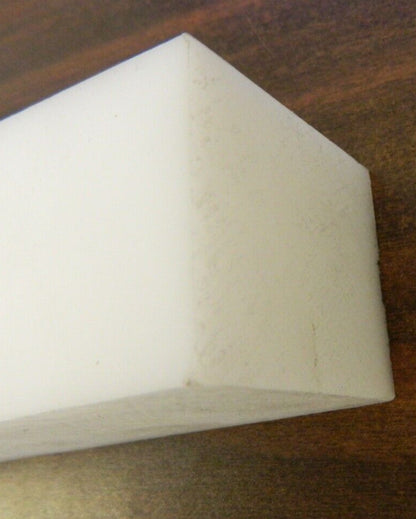 Plastic Bar: Acetal, 2" Thick, White BULK-PS-AC-178