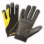 Westchester Pro Series Mechanics Grip Gloves BLK/YLW Medium Qty 3 PAIRS 86650