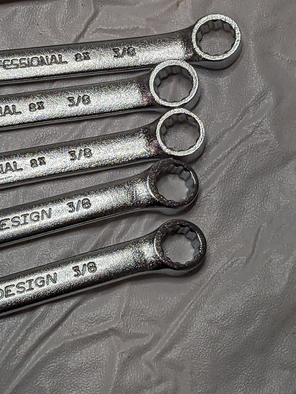 PROTO 3/8" Combination Wrench 7-23/32'' OAL, Steel, Satin Finish