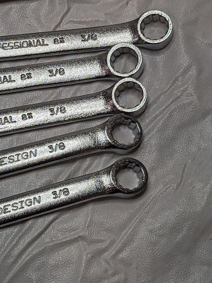 PROTO 3/8" Combination Wrench 7-23/32'' OAL, Steel, Satin Finish